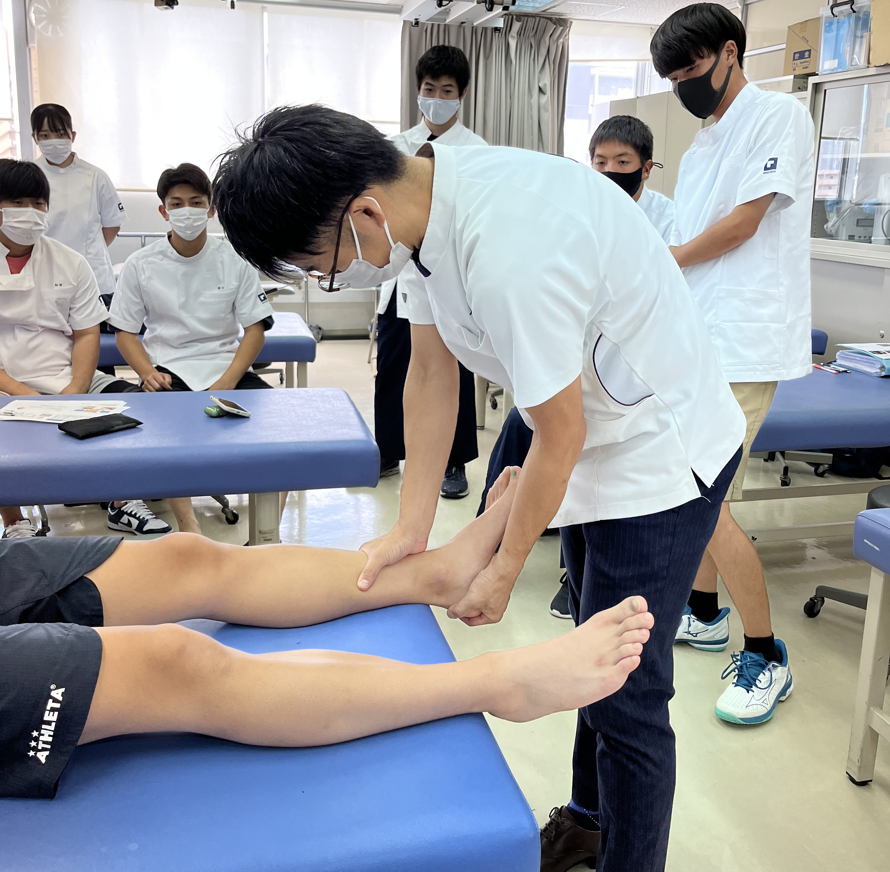 先輩からの授業③｜ブログ｜柔道整復学科｜履正社国際医療スポーツ専門
