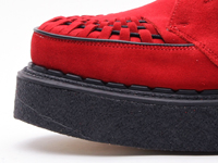 ジョージコックス3588レッドスエード ブラックインターレース／ROCK