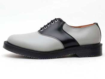 ジョージコックス15316 グレーレザー×ブラックレザー／ROCK SHOES COMPANY