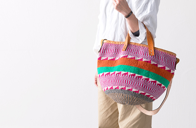 アフリカとつくるハンドメイドなケニアバック｜RuiseB「ルイズビィ」