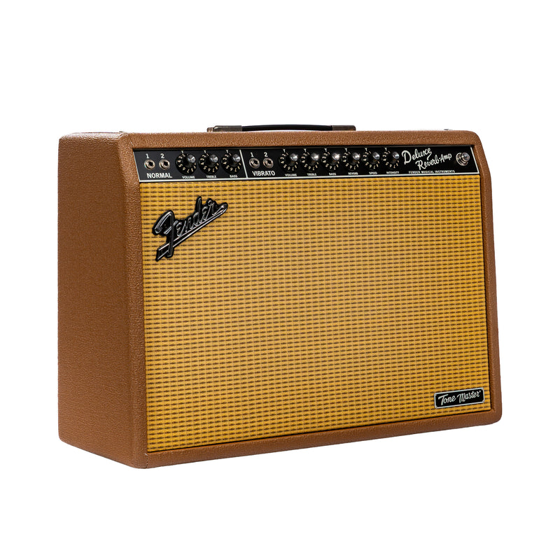 Fender Limited Tone Master Deluxe Reverb Guitar Amplifier, Cocoa