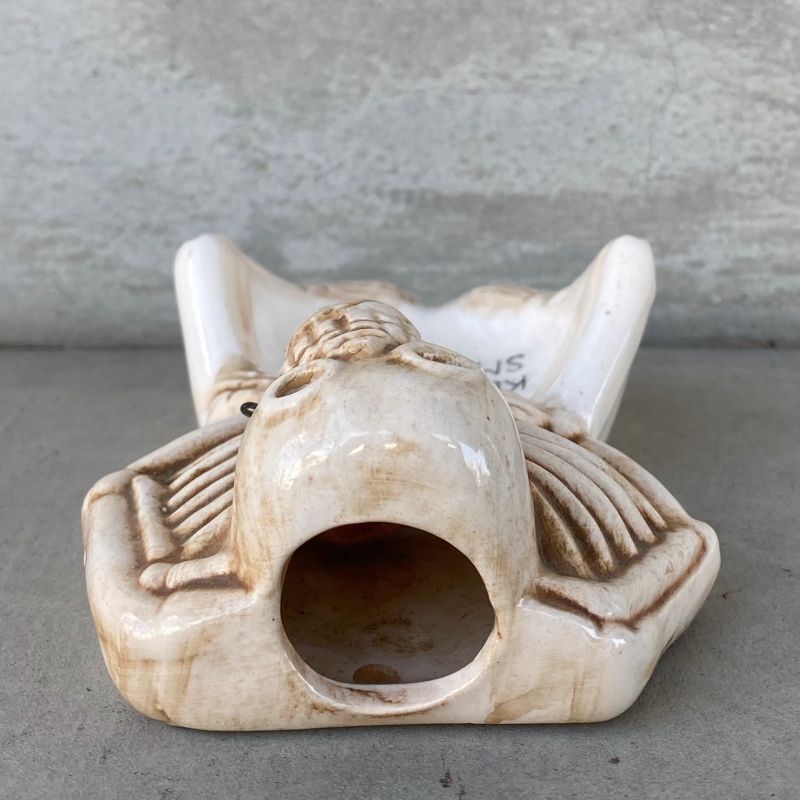 VINTAGE ANTIQUE SKULL ASHTRAY ヴィンテージ アンティーク スカル