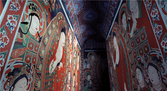 ホットアングル シルクロードの失われた壁画を復元 その制作過程を一挙