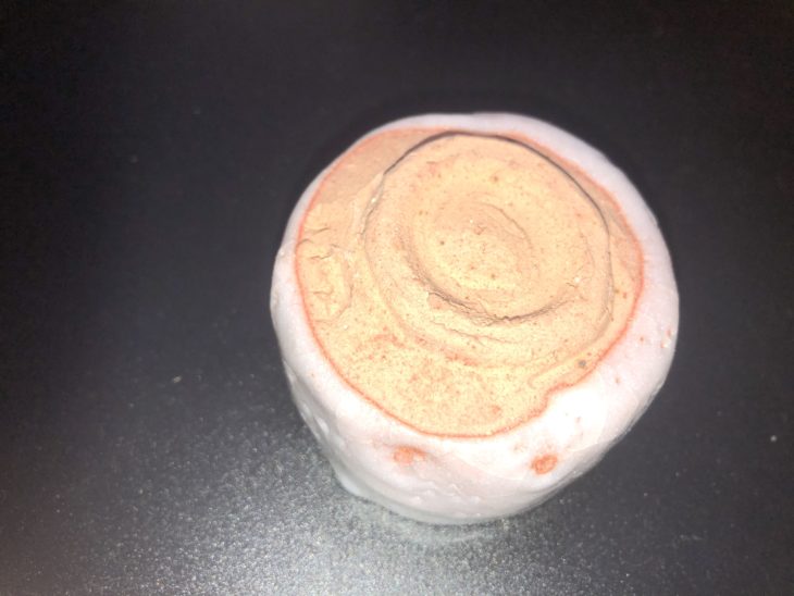 安藤 日出武 作 『桃志野 ぐい吞み』 ｜骨董品買取 緑和堂