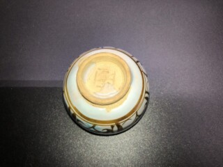 加藤卓男作「ラスター彩人物文酒杯」 ｜骨董品買取 緑和堂