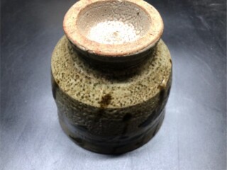 濱田 庄司 作『鐡絵 茶盌』 ｜骨董品買取 緑和堂