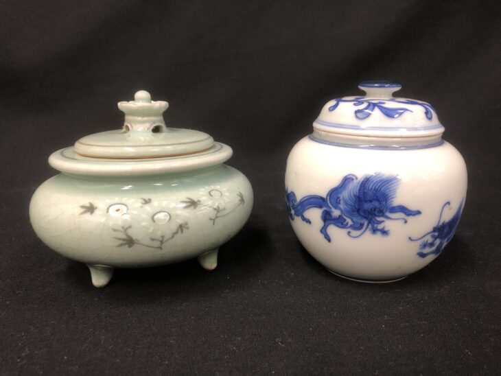 宮川 香山（真葛 香山） 作『 真葛焼 香炉』 ｜骨董品買取 緑和堂