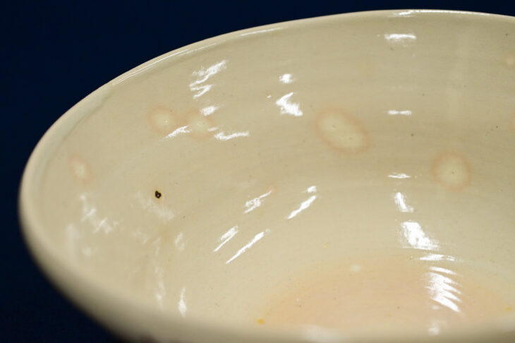 六代 清水六兵衛 作 『老松赤絵菓子鉢』 ｜骨董品買取 緑和堂