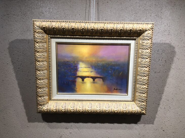 平田 ゆたか『油彩画 陽光 6号』 買取価格相場｜骨董品買取 緑和堂