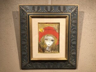 東郷 青児 作 『油彩画 婦人像』 買取価格相場｜骨董品買取 緑和堂