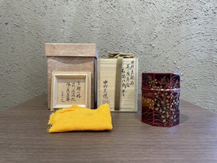 中村宗悦 作 『八角 棗』 ｜骨董品買取 緑和堂