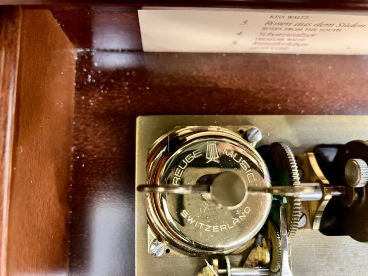 リュージュ オルゴール 50弁 ヨハンシュトラウス ｜骨董品買取 緑和堂