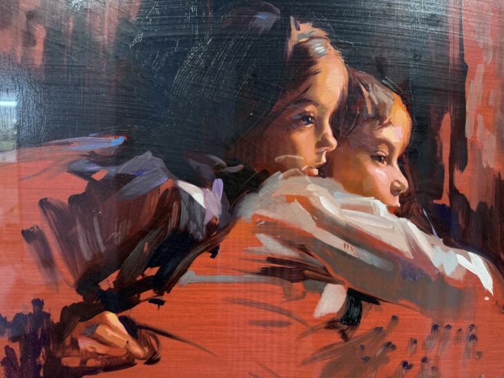 J・トレンツ・リャド 『オリバー＆マリア』 ｜骨董品買取 緑和堂