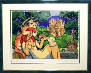 マイケル・ルー 『お城見せニャイ』 ｜骨董品買取 緑和堂