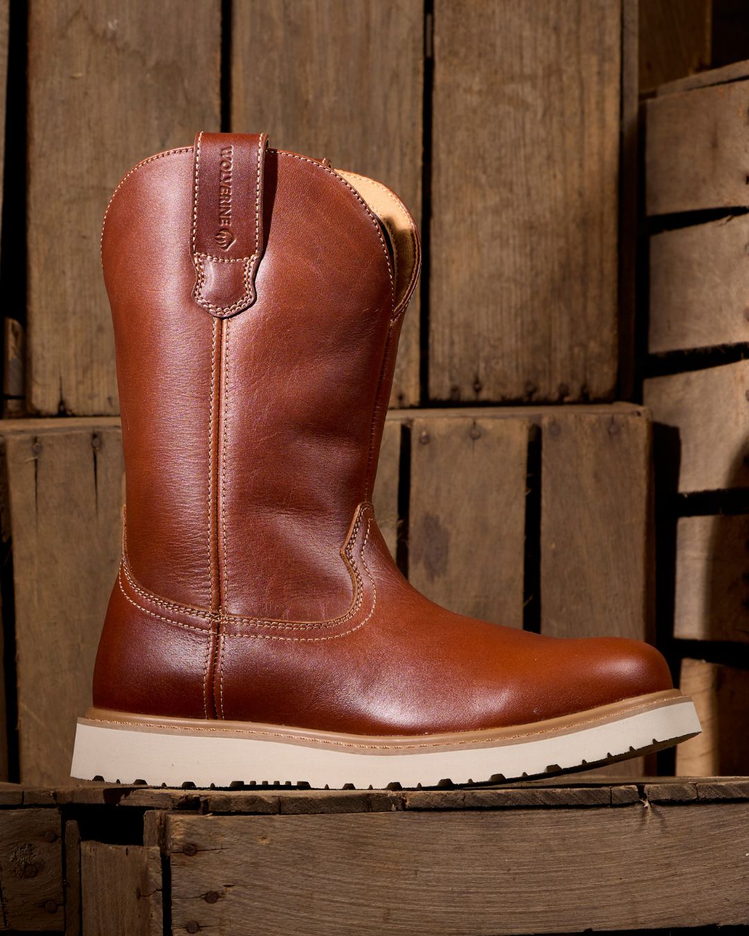 Men - Wolverine x Jordan Davis Bronc Wedge Soft-Toe​ Wellington