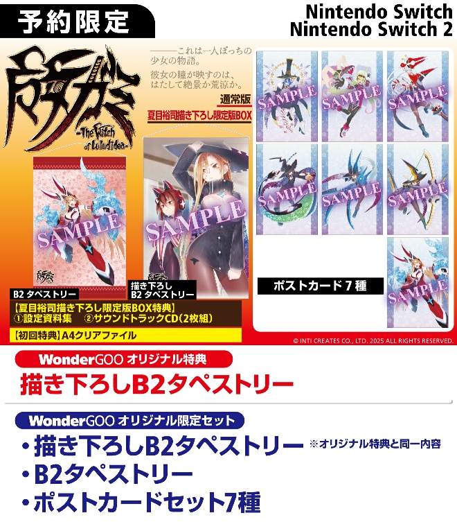 Nintendo Switch 魔女ガミ－The Witch of Luludidea－【限定セット