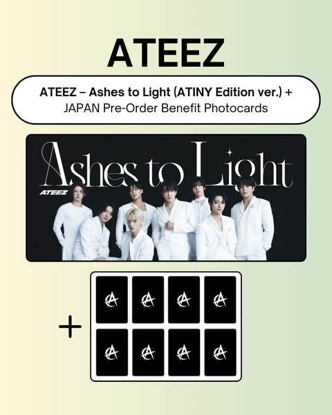09/16 ATEEZ JAPAN] ATEEZ – Ashes to Light (ATINY Edition ver.) +