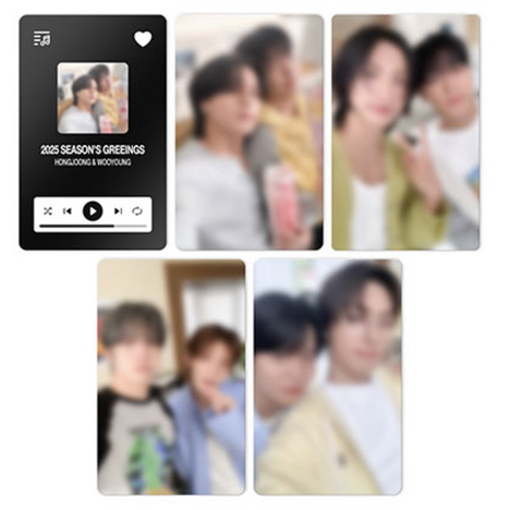 12/19 ATEEZ - 2025 SEASON'S GREETINGS [ROCK NEVER DIES] + POB