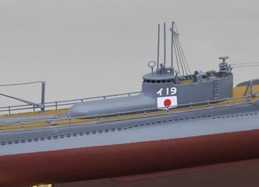 □伊号第十九潜水艦（イ19）超精密模型完成品 1/350イ19 1/200イ19 1