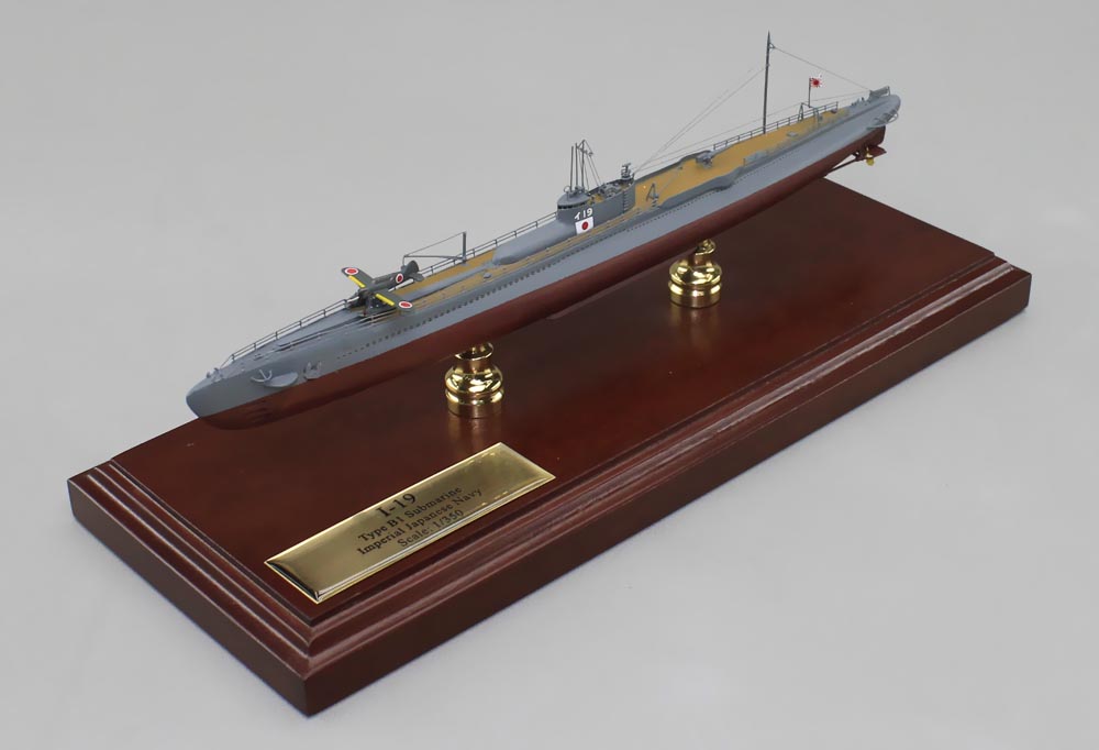 □伊号第十九潜水艦（イ19）超精密模型完成品 1/350イ19 1/200イ19 1