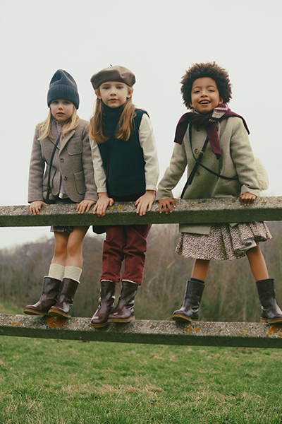 メゾン・ボンポワンがフレンチシックなメリノウールの子供服を発表| ザ