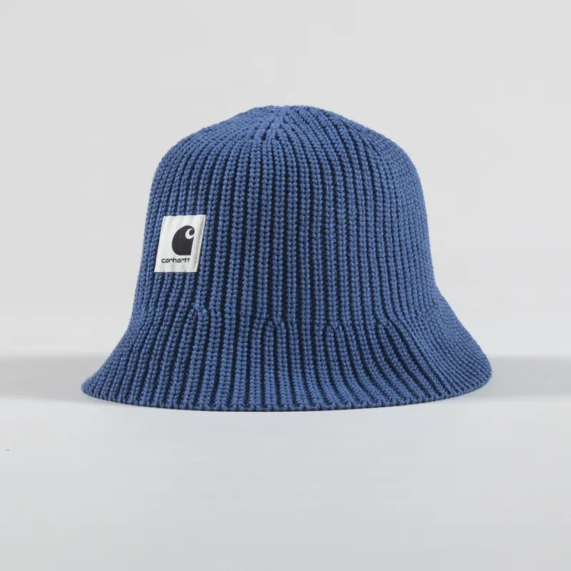 Carhartt WIP Womens Paloma Knitted Hat Sorrent Blue