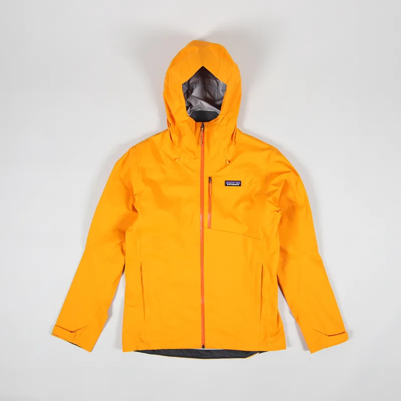 Patagonia Mens Waterproof Shell Rainshadow Jacket Mango Yellow