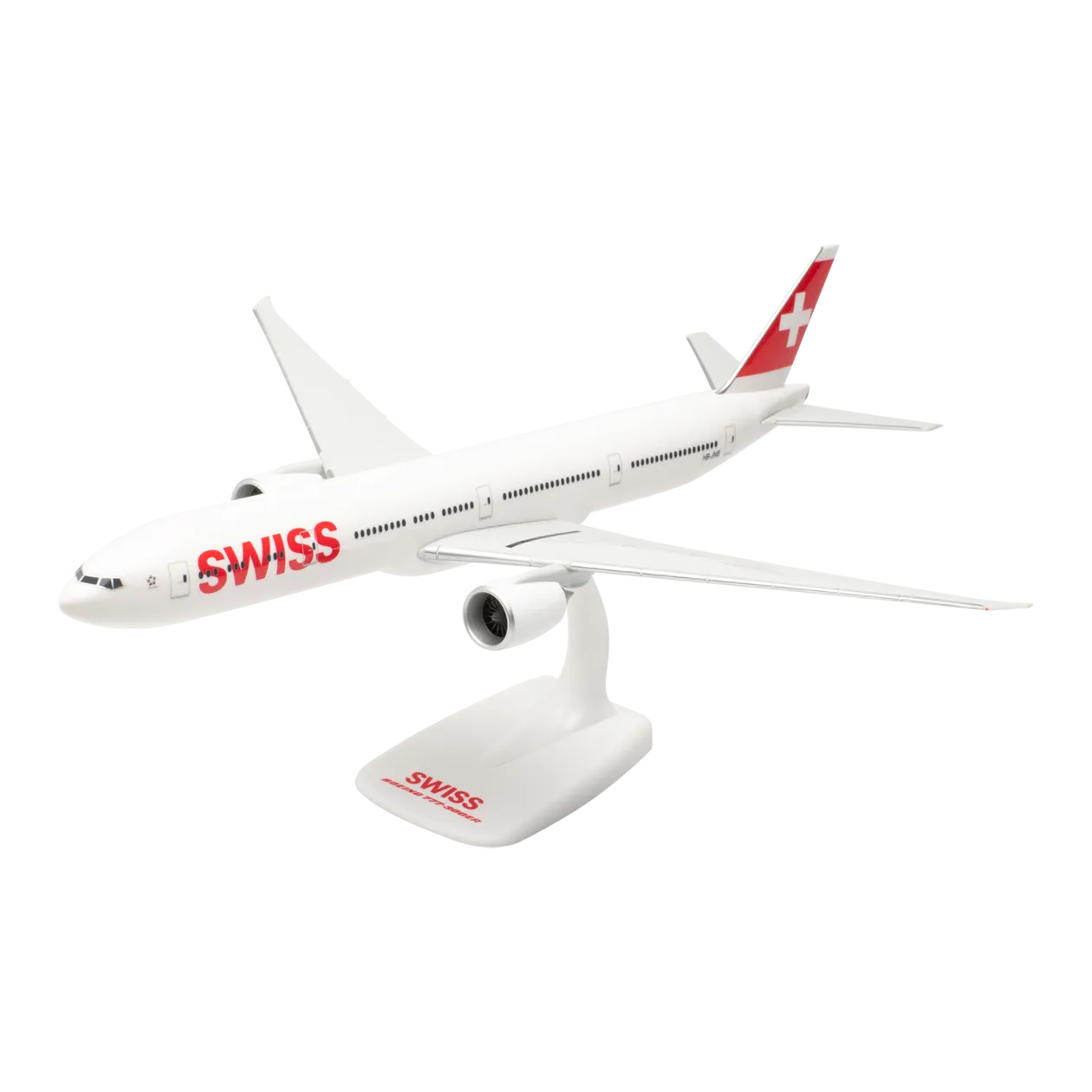 Herpa SWISS Boeing 777-300ER Aircraft Model, 1:200 - Worldshop