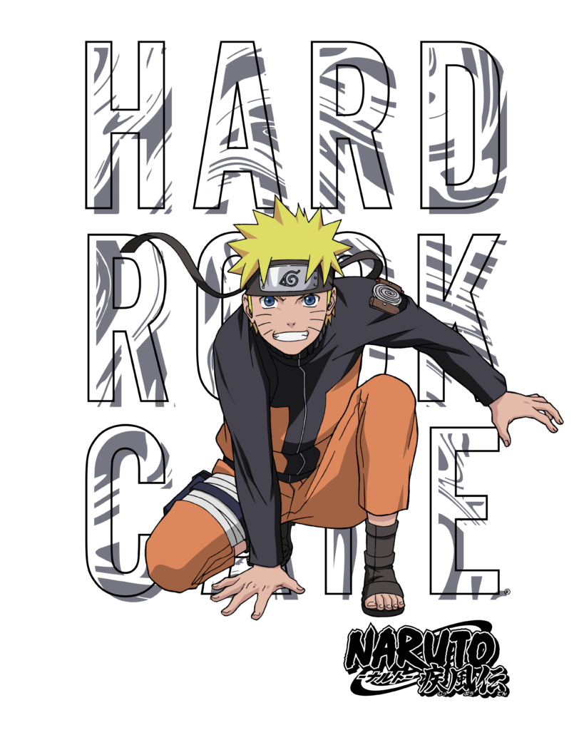 ハードロックカフェ」×アニメ「NARUTO-ナルト- 疾風伝