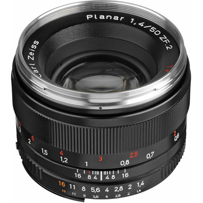 Zeiss 50mm f1.4 T* Planar ZF.2 Lens - Nikon F Mount | Wex Photo Video
