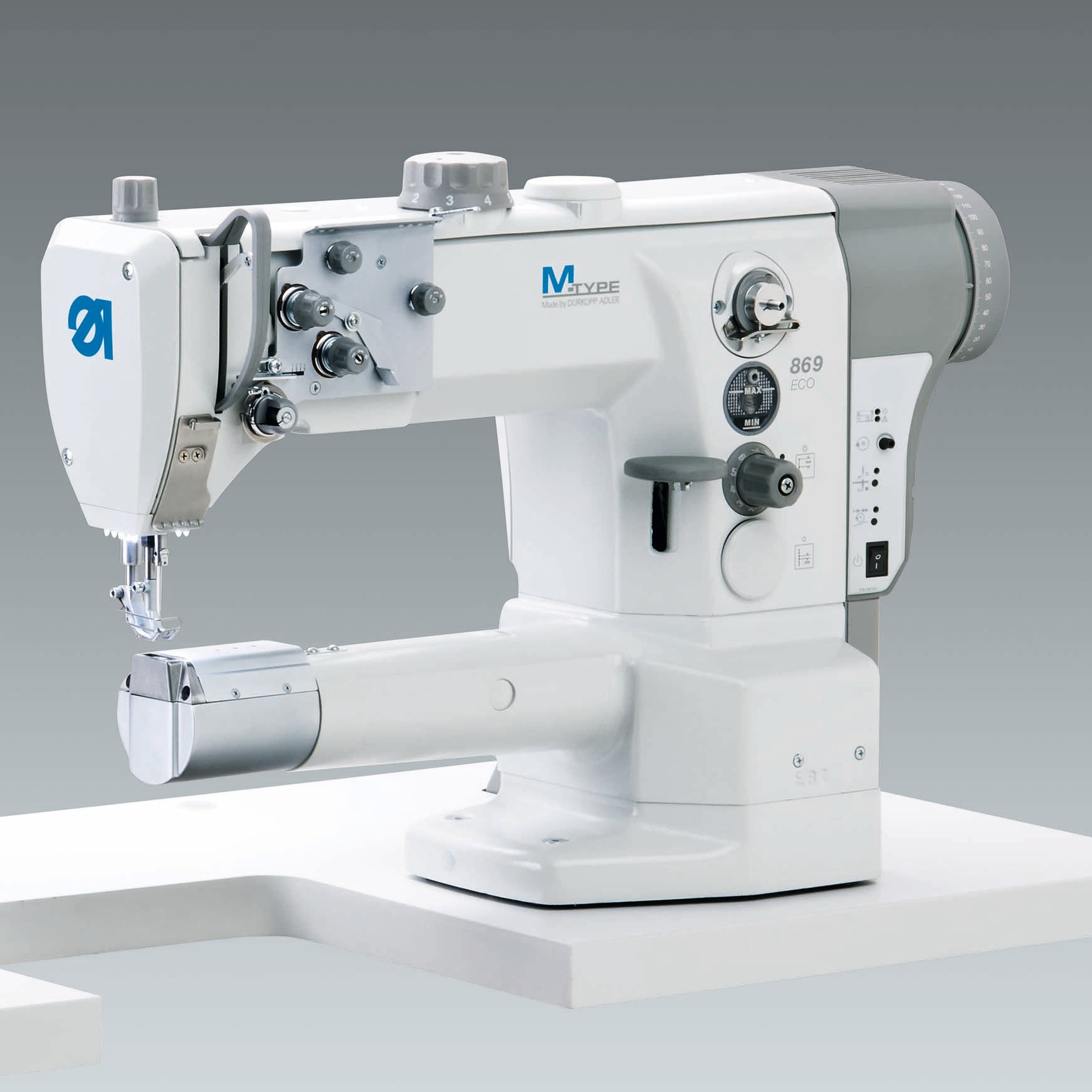 Adler 869 Cylinder Arm Leather Sewing Machine, Complete with Stand