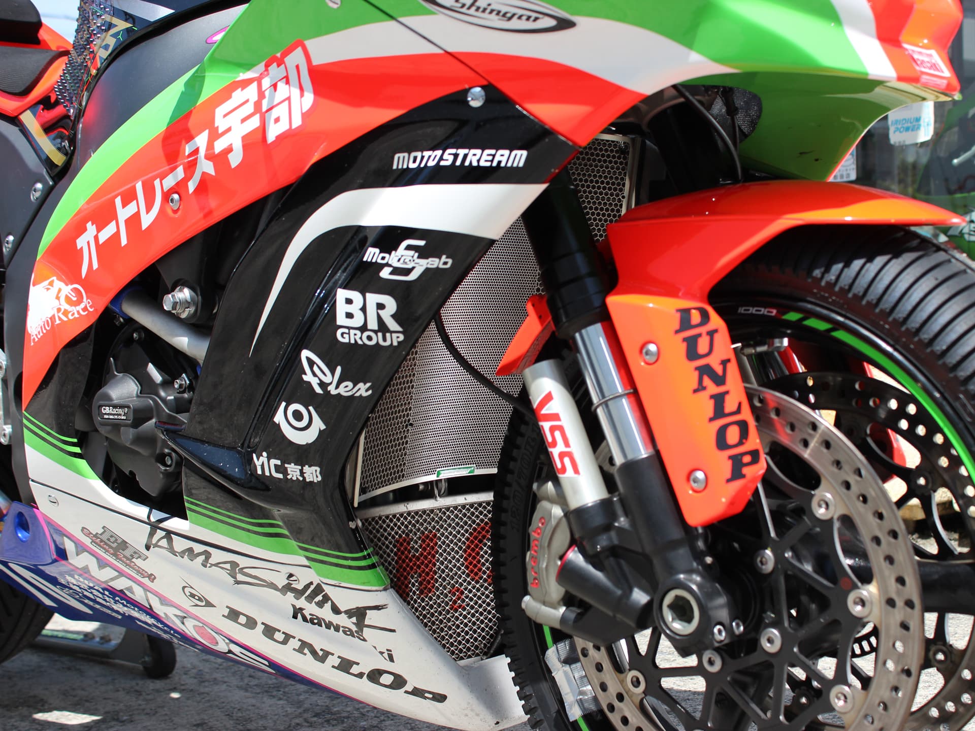 ZX-10R(08~21)用ラジエターコアガード