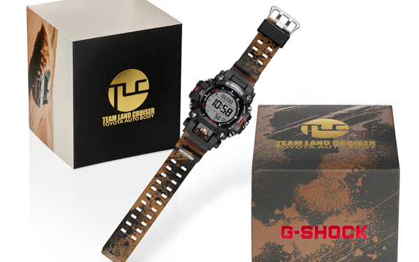 G-SHOCKとチームランドクルーザー・トヨタオートボデーとの