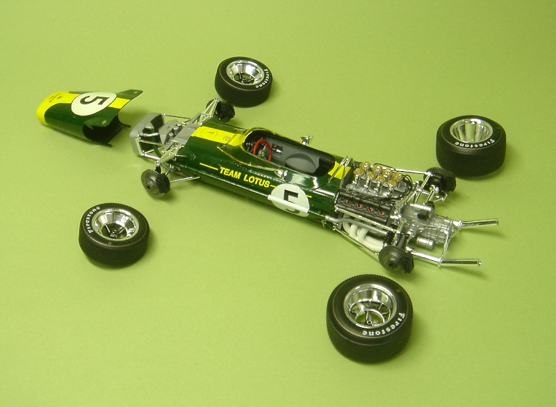 Team Lotus type 49 (1967) (エブロ 1/20)