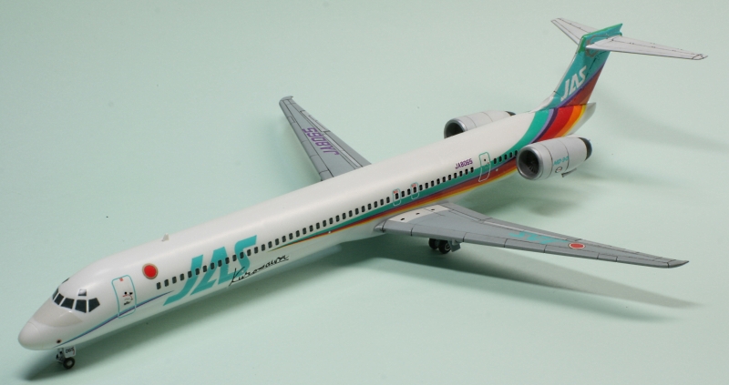 MD-90・DC-10・B-767（ハセガワ 1/200）