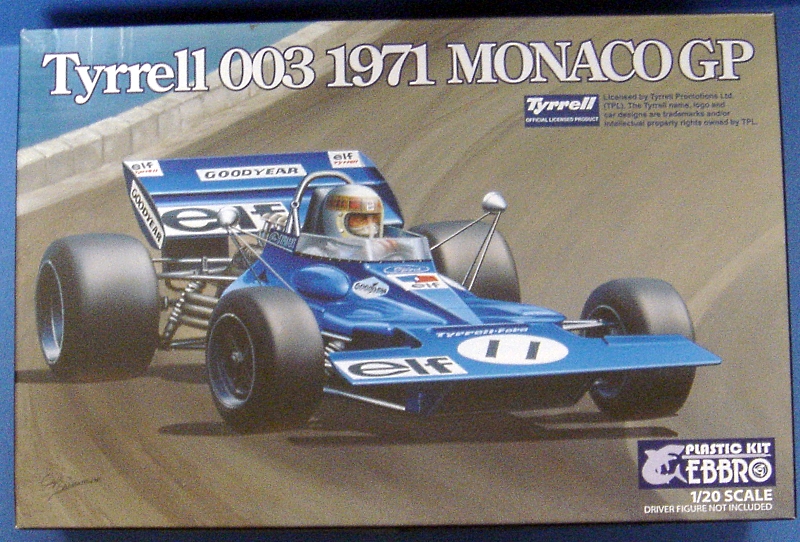 Tyrrell 003 1971 MONACO GP (エブロ 1/20)