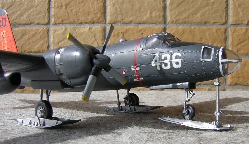 P2V-7LP ネプチューン（レベル 1/104）＞ 飛行機プラモデルの製作