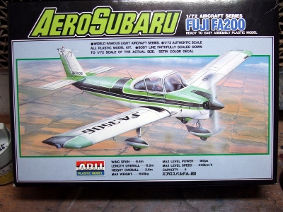 エアロスバルFA200 (アリイ 1/72)＞ 特集 民間機＞2019年9月号