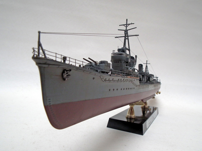旧日本海軍駆逐艦「雪風」(ハセガワ 1/350)＞艦船プラモデル製作