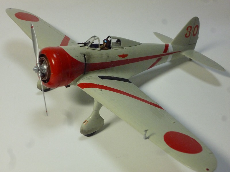 九七式戦闘機 甲型 （ハセガワ・マニア1/48）＞ 特集 日の丸＞2021年3月号