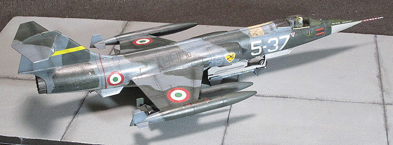 イタリア空軍 F-104S (ハセガワ 1/72)＞ 特集 ジェット戦闘機＞2022年