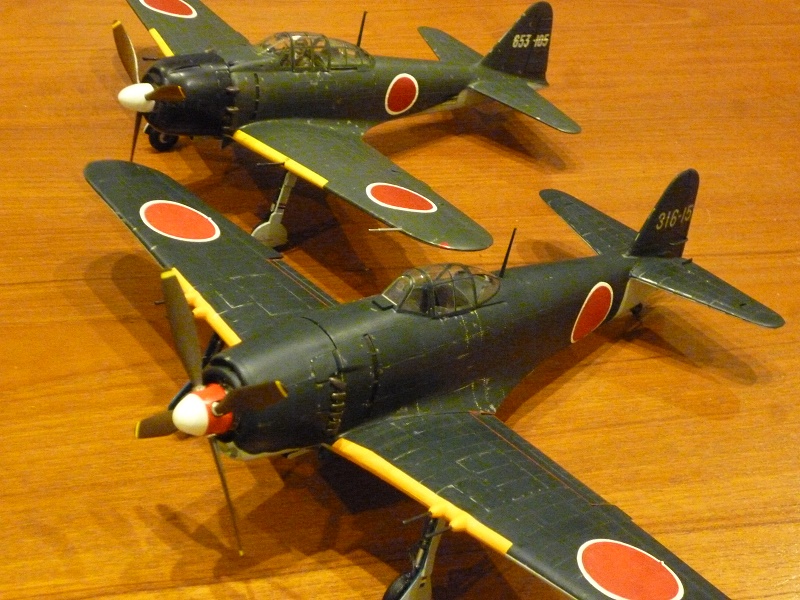 零戦52型＆紫電改（ニチモ 1/35）＞ 特集 今は無きメーカーの