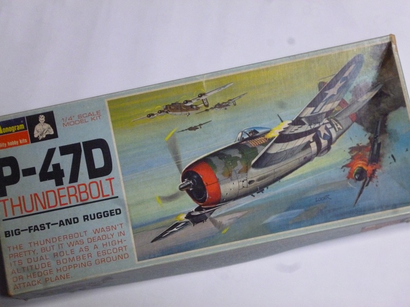 P47D サンダーボルト（モノグラム 1/48）＞飛行機プラモデル製作＞2024