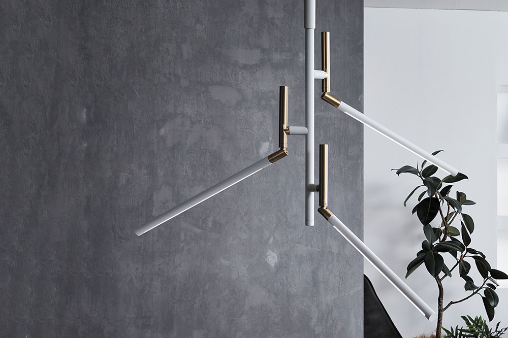 Vision 3 LED ceiling lamp / Art Work Studio