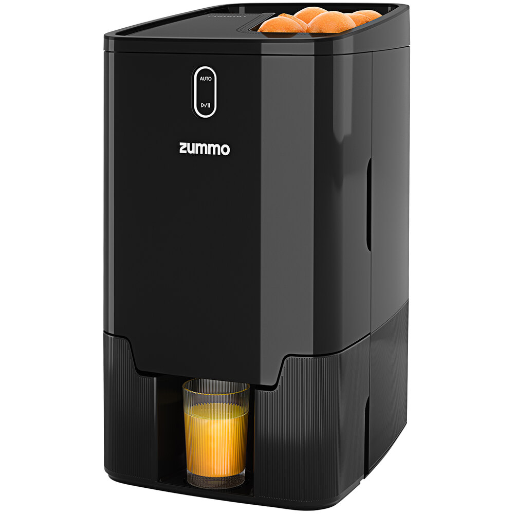 Zummo Viva Z25-BL Midnight Black Commercial Juicer - 10 Fruits