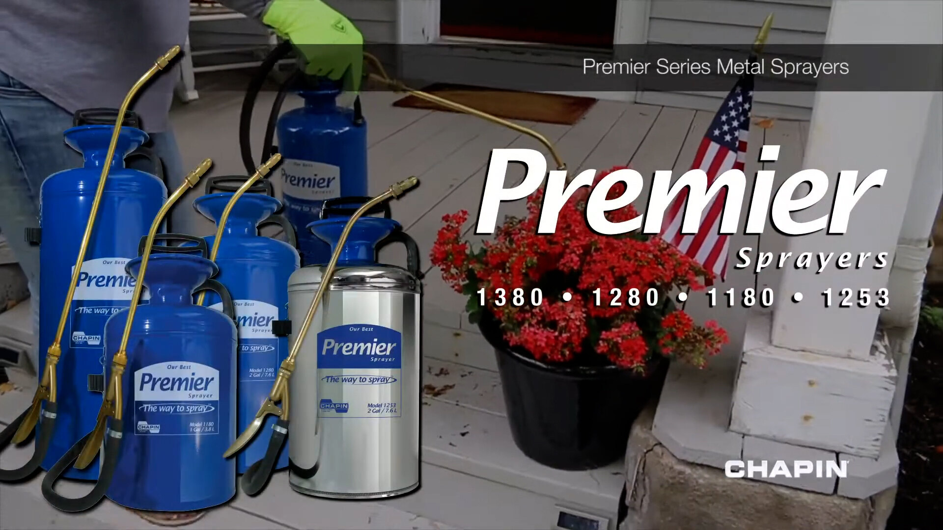 Chapin 1180 Premier Pro 1 Gallon Tri-Poxy Steel Sprayer
