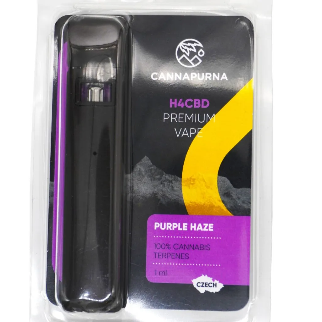 Purple Haze H4-CBD vape pen 95% Cannapurna • WEDLIF