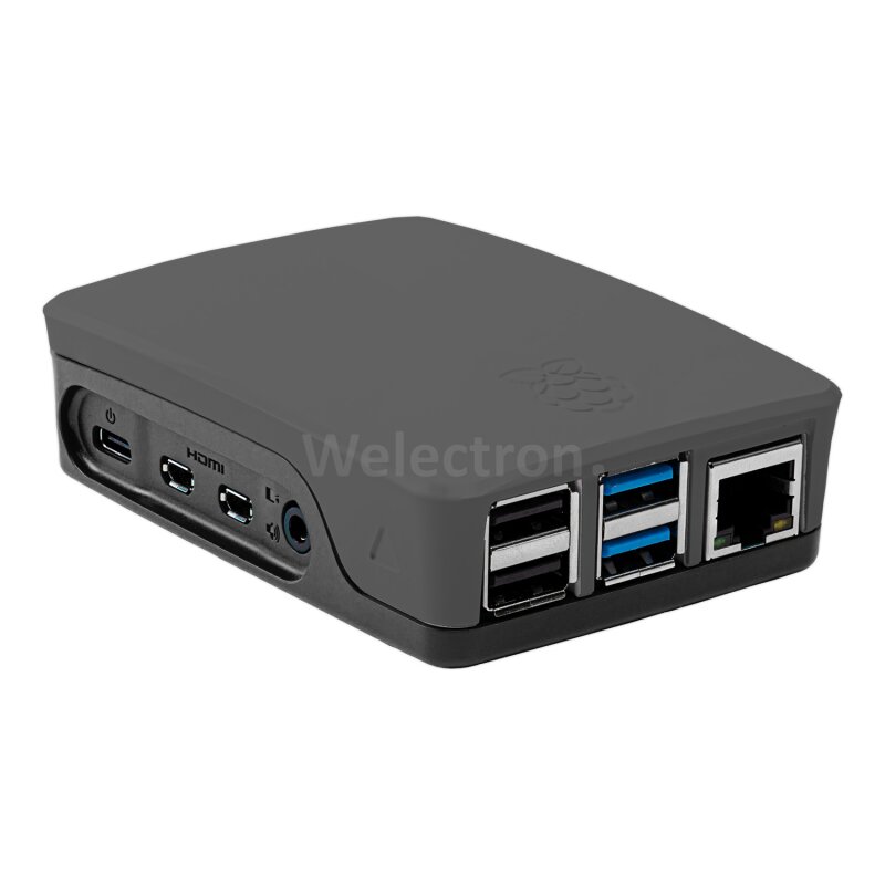 Official Raspberry Pi 4 Case Gray/Black, 3,90 €