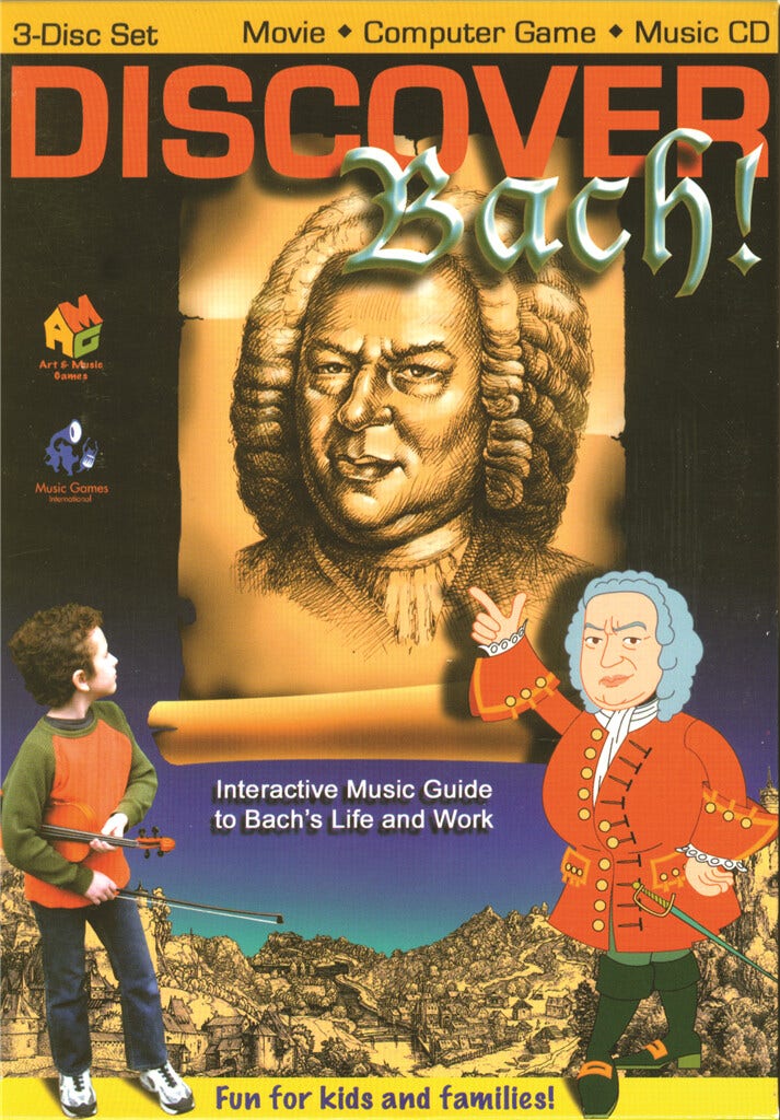 Discover Bach! 3-Disc Set - Art & Music Games for All Ages