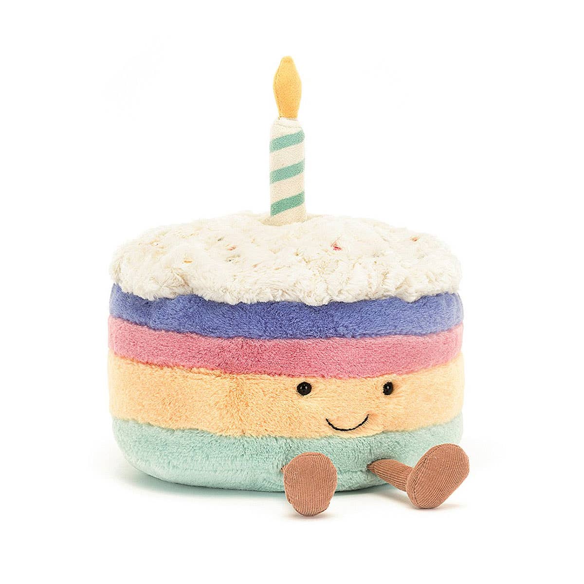 Jellycat - Amuseable Rainbow Birthday Cake | West Coast Kids